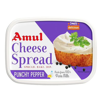 Amul Cheese Spread, Pepper, 200 g