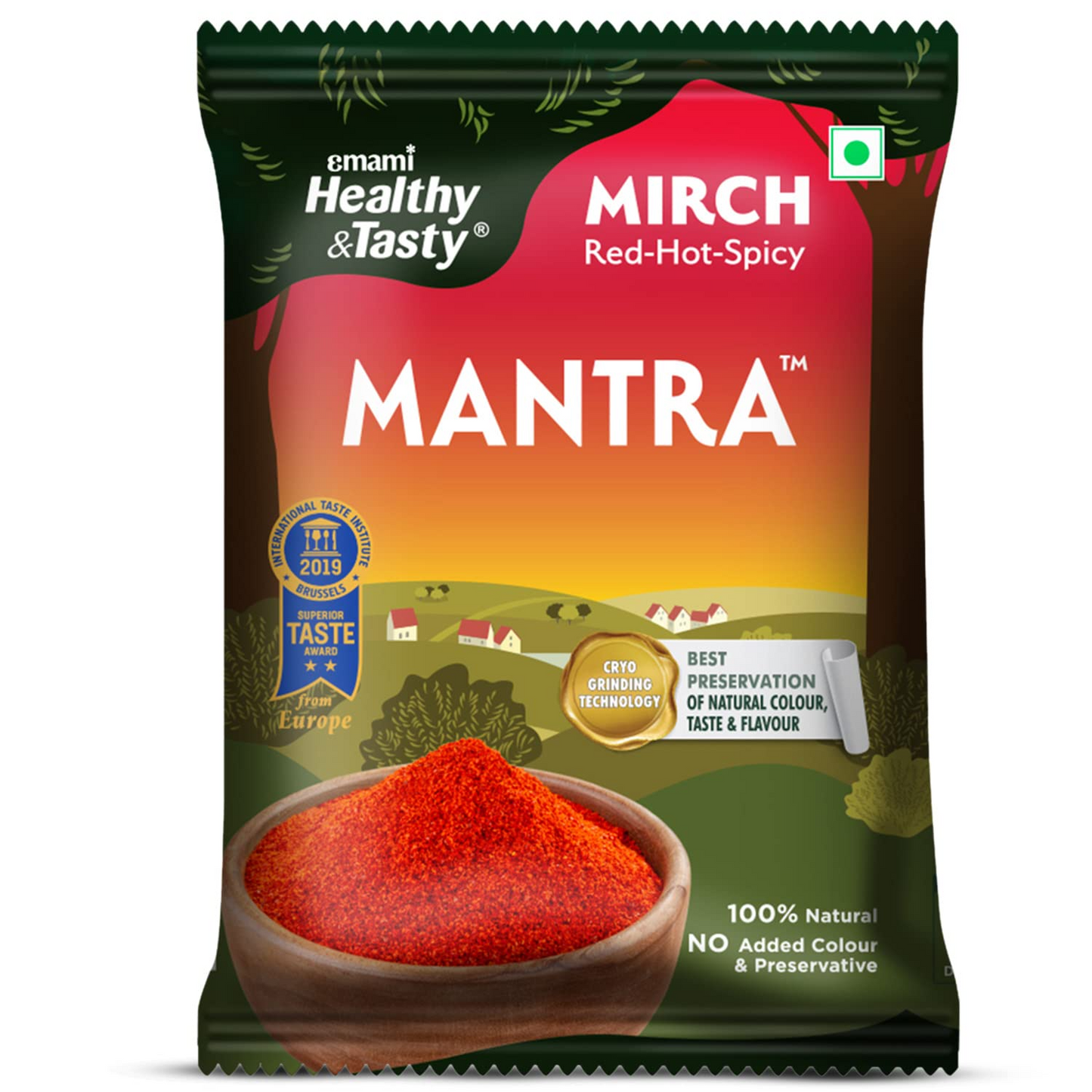 Mantra Mirch (Red Chilli) Powder (100g) |100% Natual |No Added Colour and Preservatives