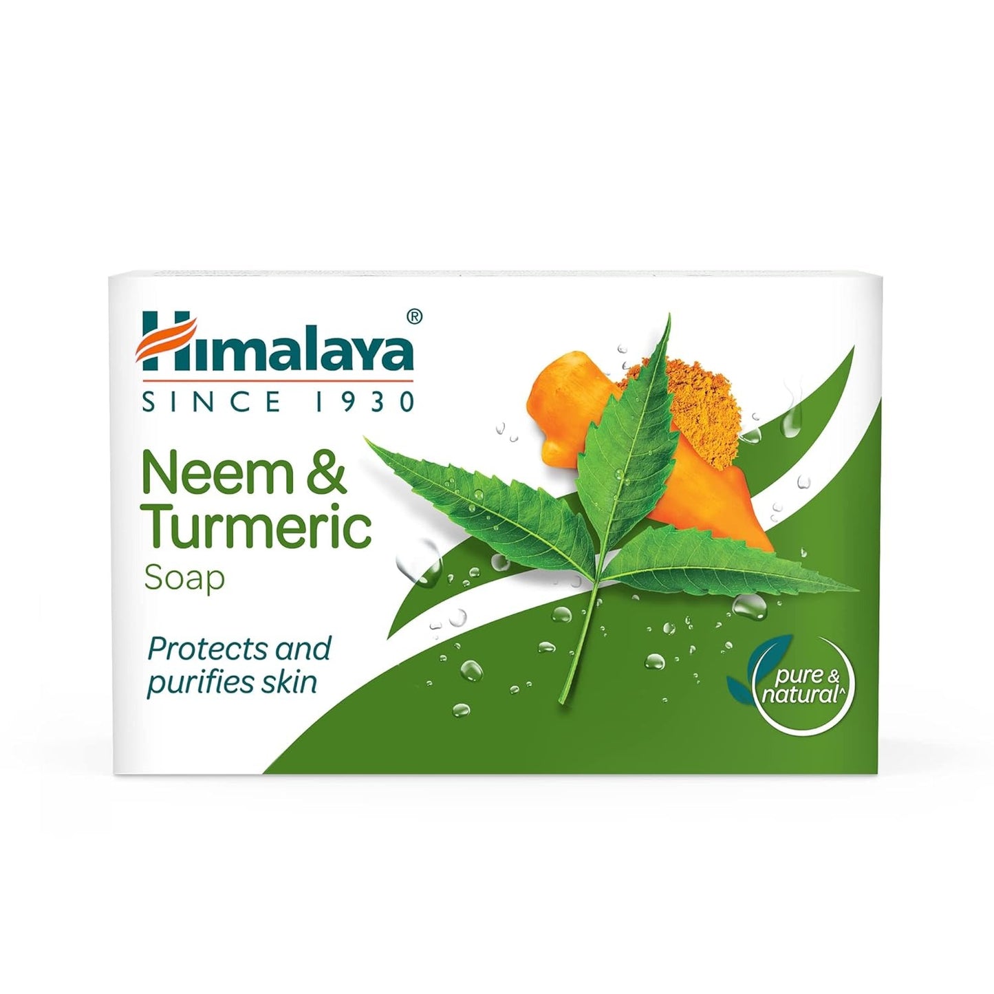 Himalaya Herbals Protecting Neem and Turmeric Soap, 75gm