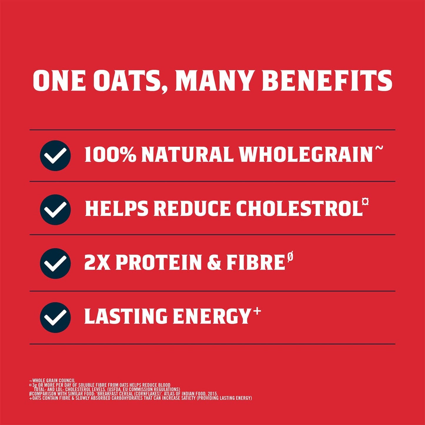 Quaker Oats 2kg | Rolled Oats | 100% Natural Wholegrain | Nutritious Breakfast Cereals | Porridge | Easy to Cook