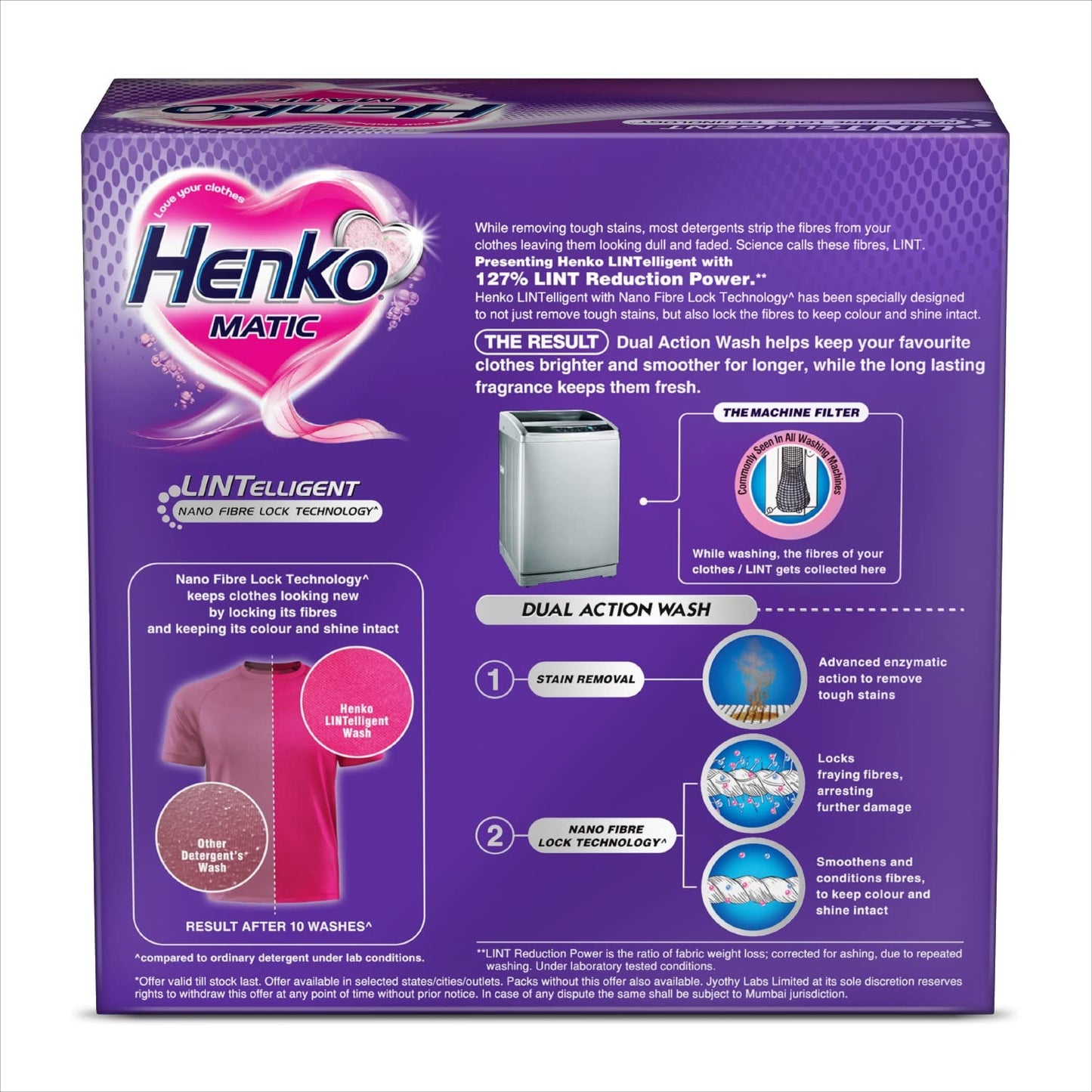 Henko Matic Top Load Detergent Powder, 1Kg (Rs. 35 off)