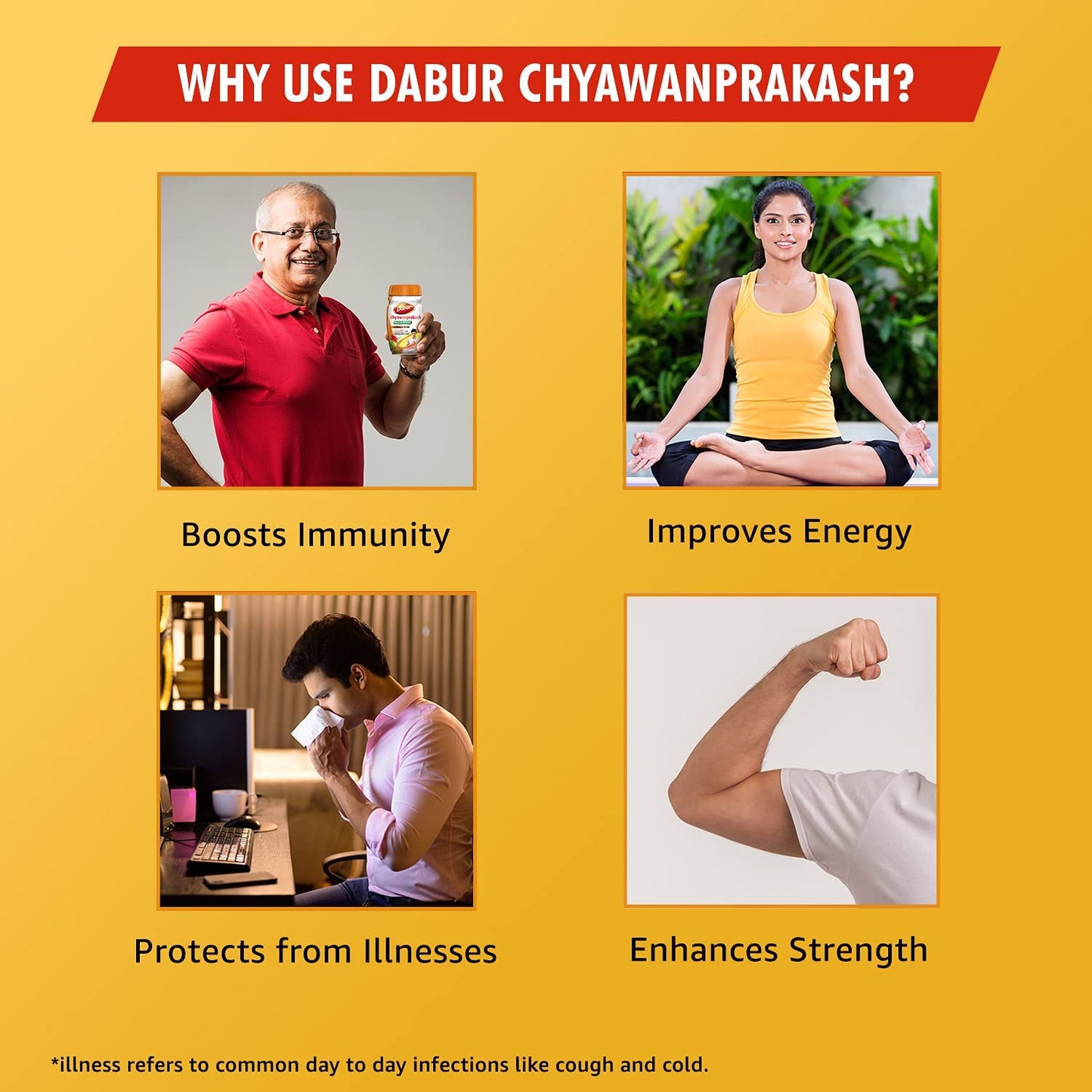 Dabur Chyawanprakash Sugarfree - 900g | Clinically Tested Safe for Diabetics | With 40+ Ayurvedic Herbs | Boosts Immunity |