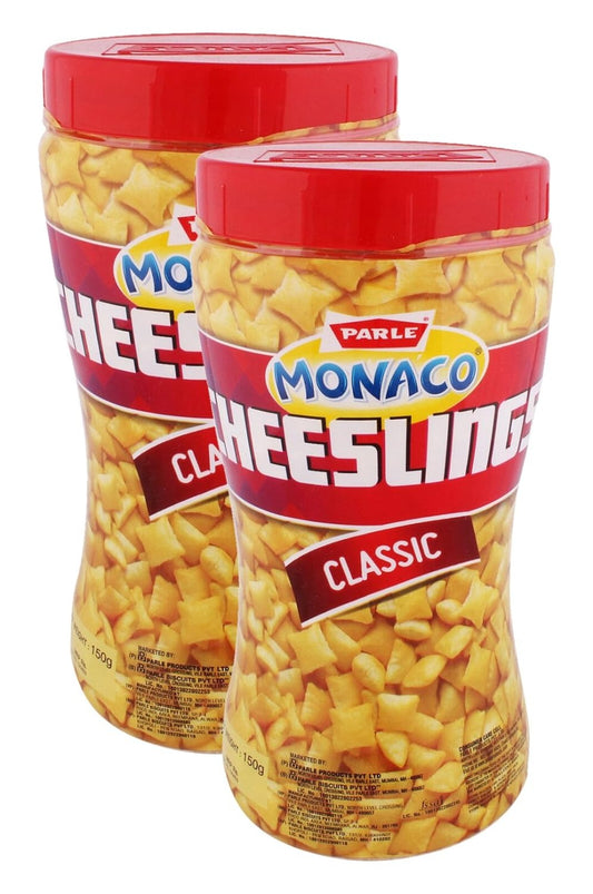 Food World Combo - Parle Monaco Cheeselings Classic, 150g (Pack of 2)