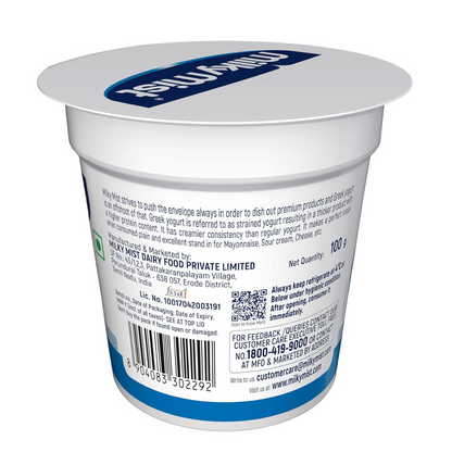 Milky Mist Greek Yogurt, 100 g