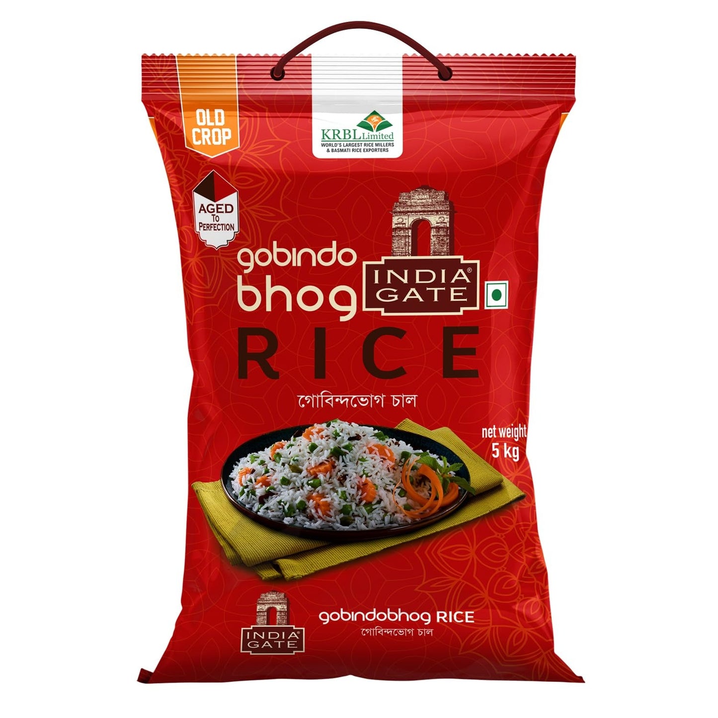 India Gate Raw and Aged gobindobhog Rice 1kg