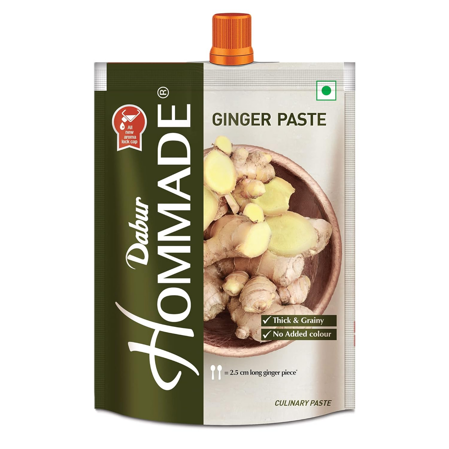 Dabur Hommade Ginger Paste, 200g Pouch