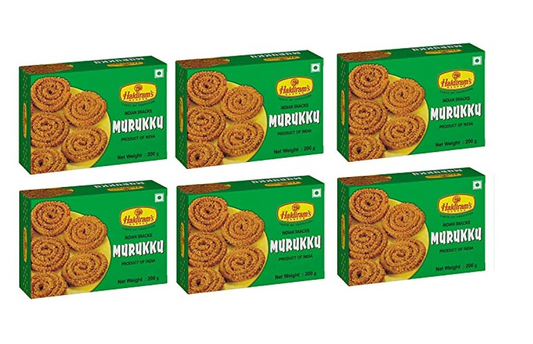 Haldiram's Nagpur Murukku (200gm - Each Pack of 6)