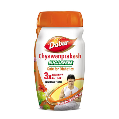 Dabur Chyawanprakash Sugarfree - 900g | Clinically Tested Safe for Diabetics | With 40+ Ayurvedic Herbs | Boosts Immunity |