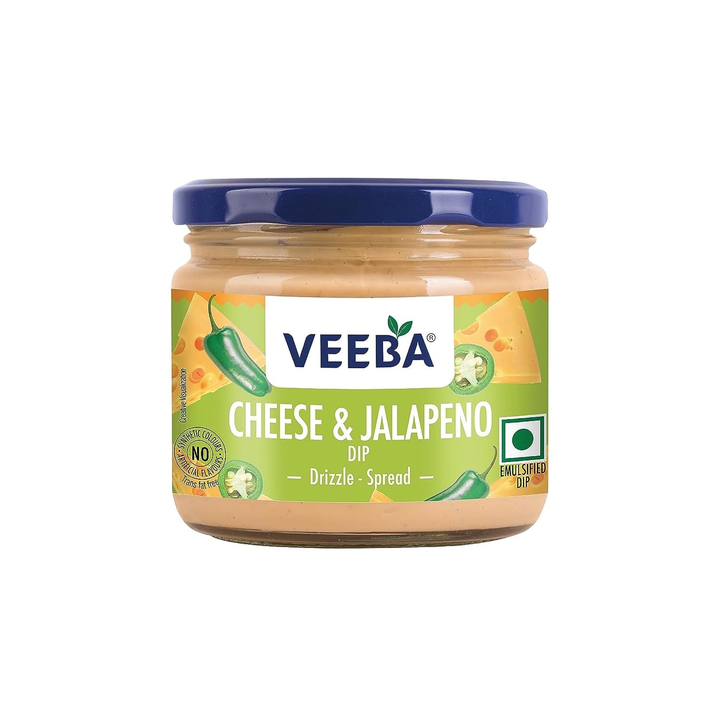 Veeba Cheese and Jalapeno Dip, 300g