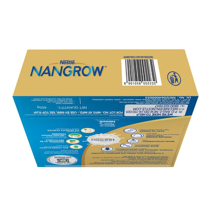 Nestlé NANGROW – Nutritious Milk drink for growing children | Creamy Vanilla Flavor | Contains DHA |Rich in Protein & Vital Nutrients||400g