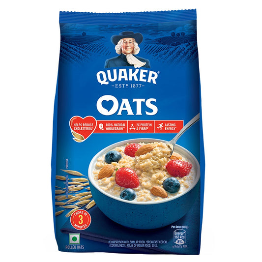 Quaker Oats 400g, Rolled Oats Natural Wholegrain