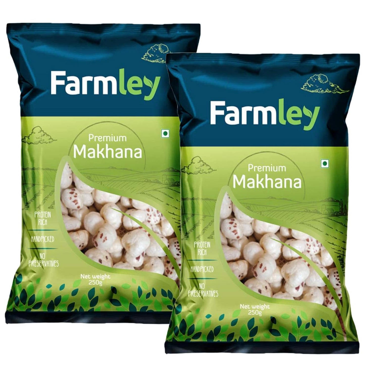 Farmley Premium Phool Makhana Lotus Seeds (Makhana) - 250g Pack