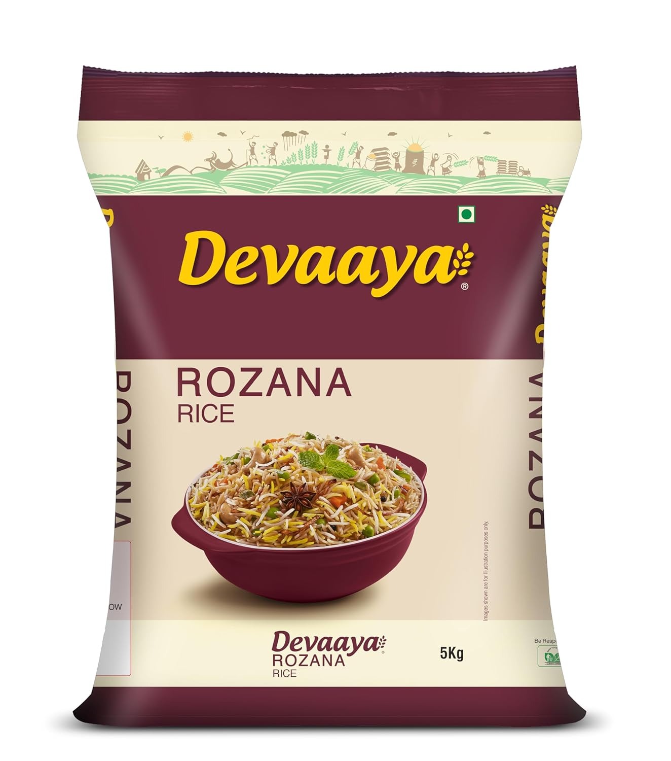 Devaaya Rozana Rice 5 kg Pack