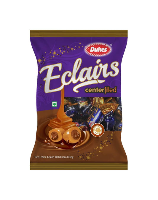 Dukes choco centrefilled Eclairs - Rich creamy eclairs with chocolate filling (200gm)