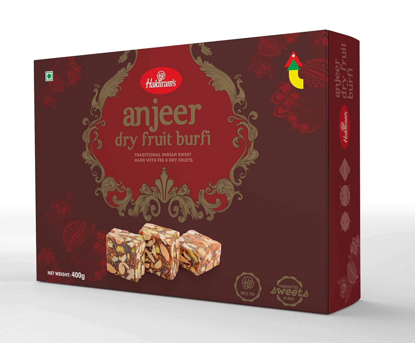 Haldiram's Anjeer Dry Fruit Burfi 400 g