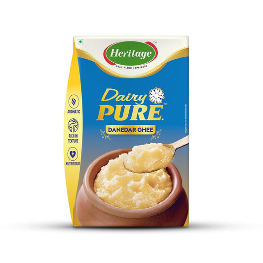 HERITAGE DAIRY PURE DANEDAR GHEE, 1000 ml