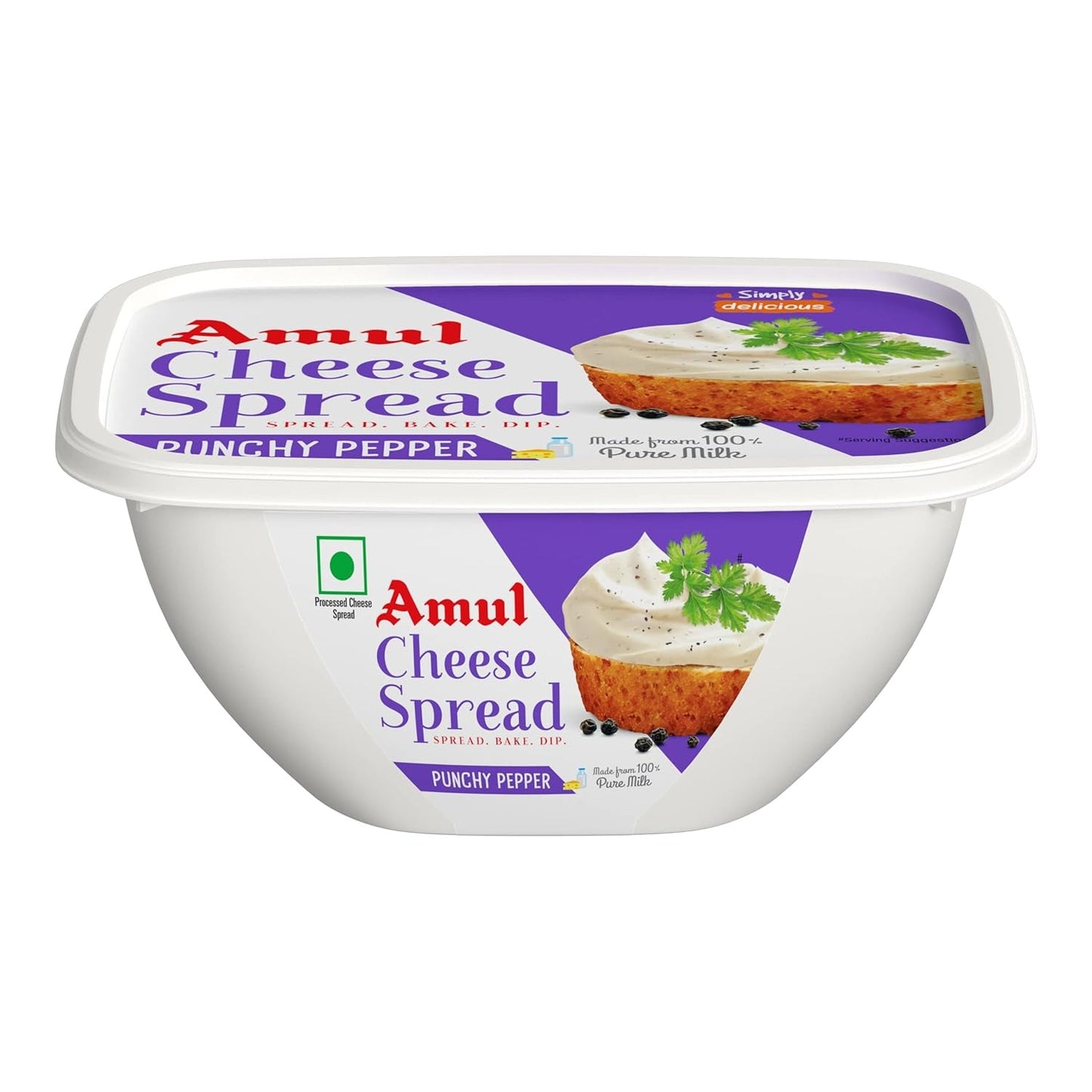 Amul Cheese Spread, Pepper, 200 g