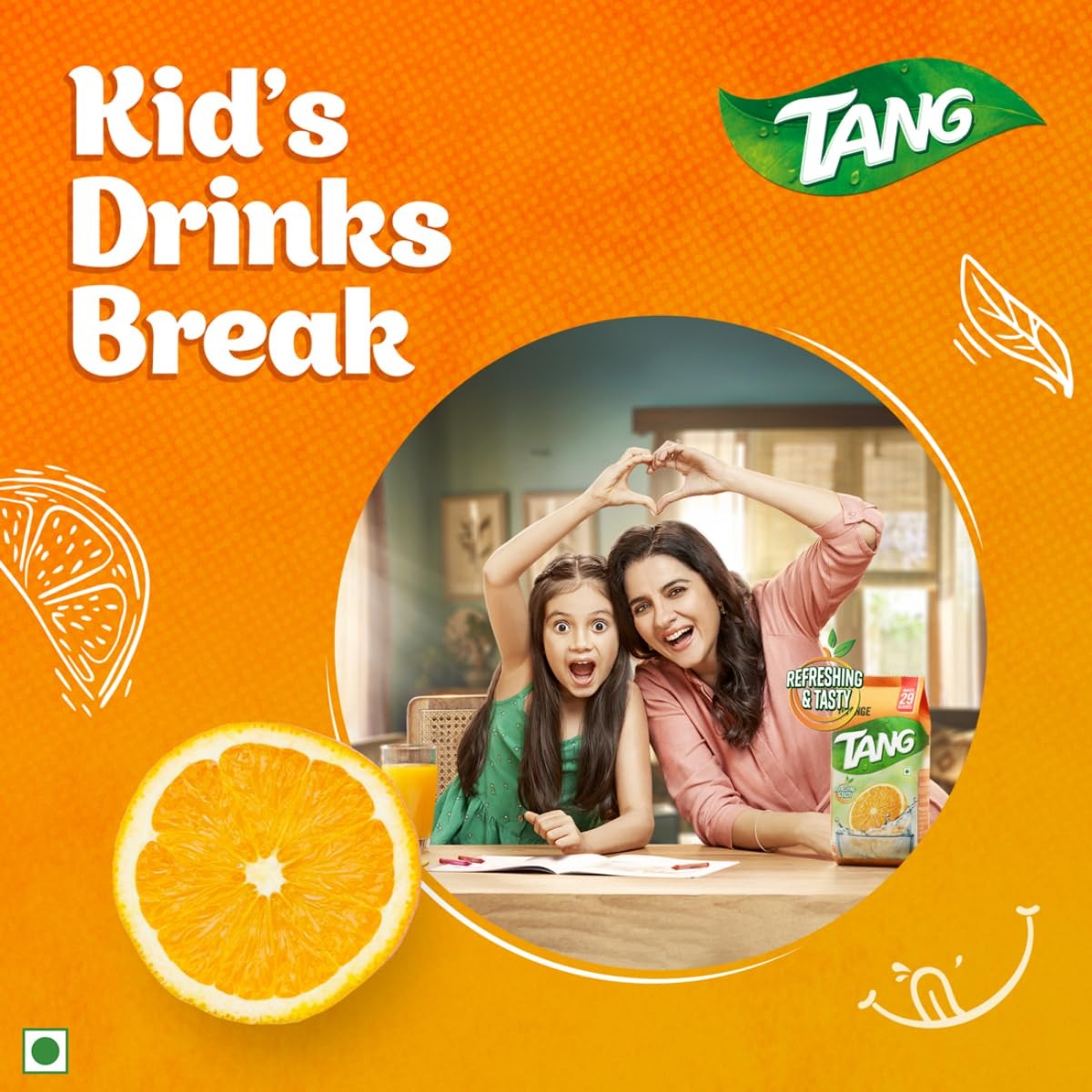 Tang Orange Instant Drink Mix, 750 g