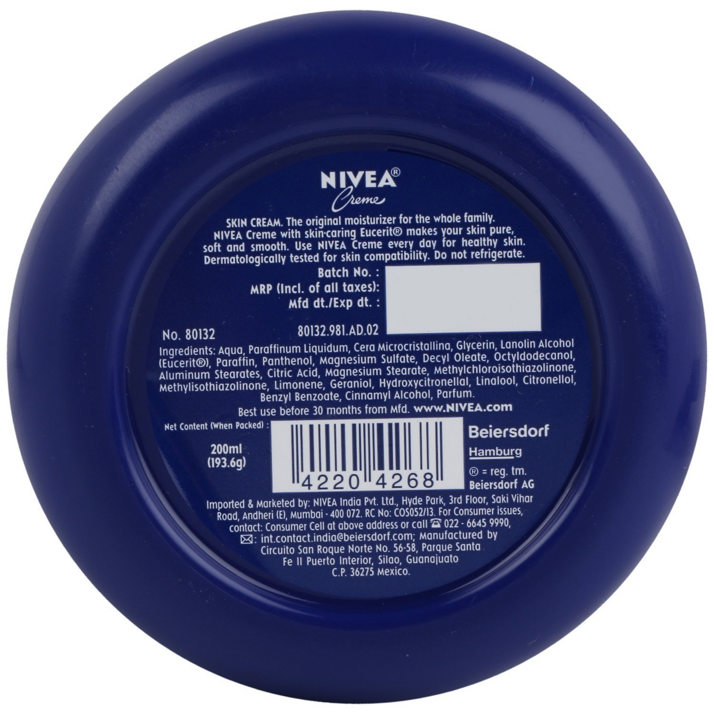 NIVEA Crème, 200ml