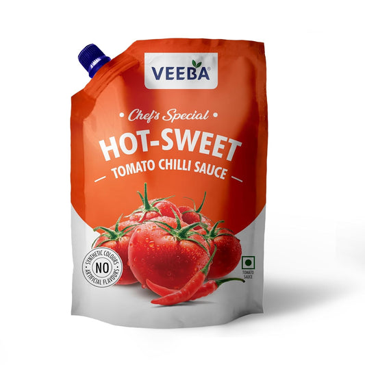 Veeba Hotsweet Tomato Chilli Sauce Chef's Special (450G)