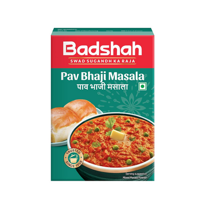 Badshah Pav Bhaji Masala - 100g | Unique Blend of Spices for Earthy Aroma & Rich Taste | Spice for Regional & Traditional Recipes