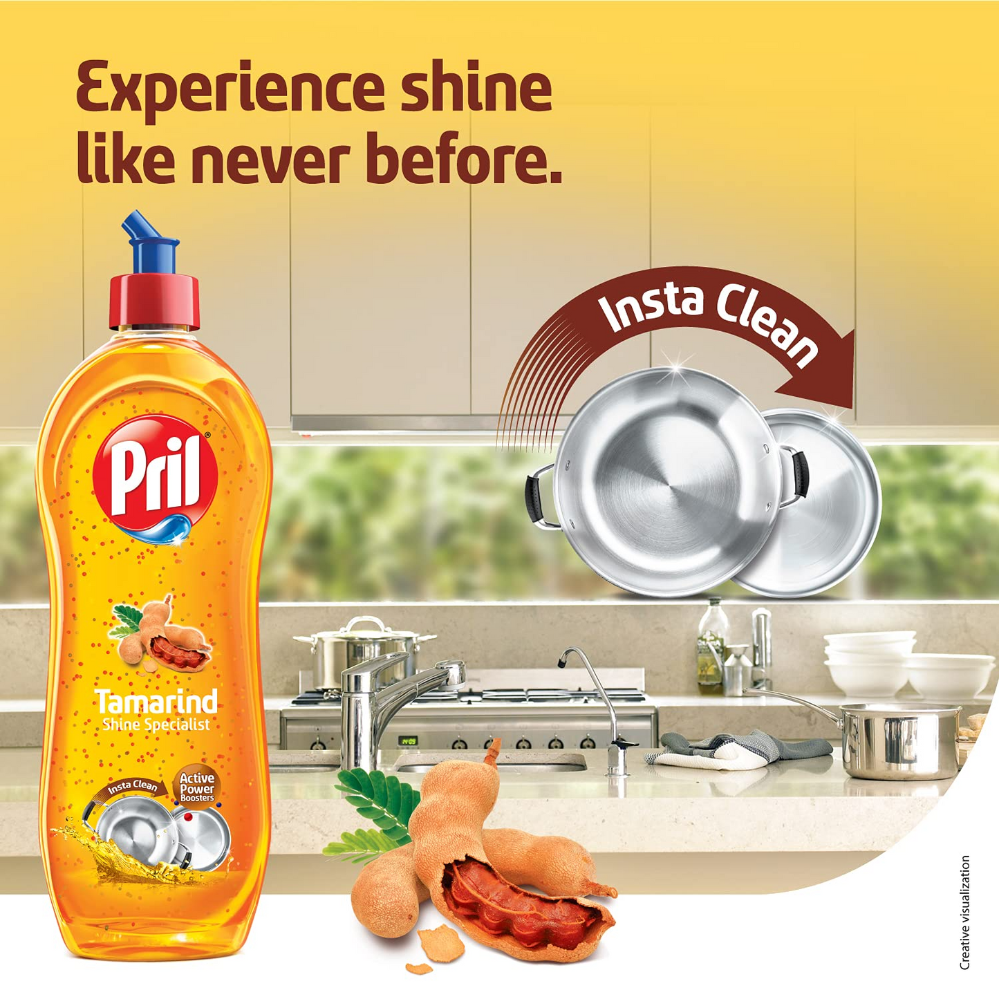 Pril Tamarind Shine Specialist 750 ml | Insta Clean