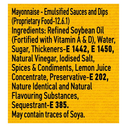 Hellmann's Real Mayonnaise, 250/275 g (Weight may vary)