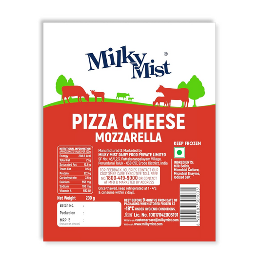 Milky Mist Cheese Mozzarella, 200 g