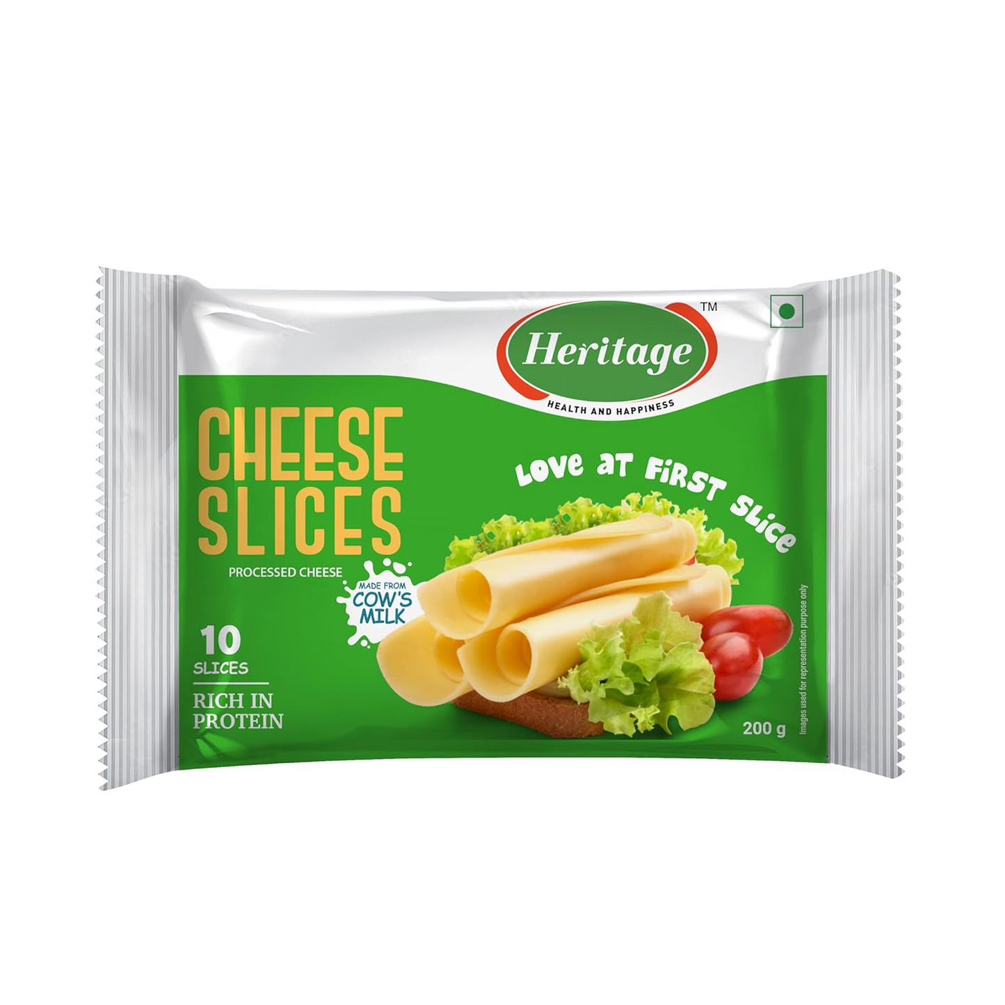 Heritage Cheese Slices, 200 g