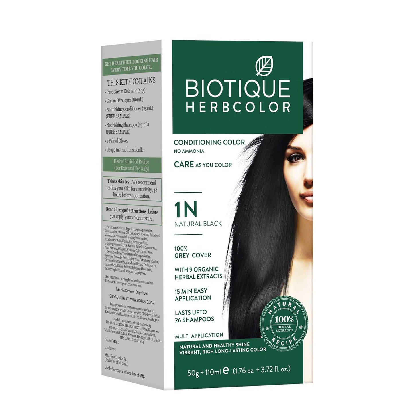 Biotique Herbcolor Conditioning Hair Colour 110 ml