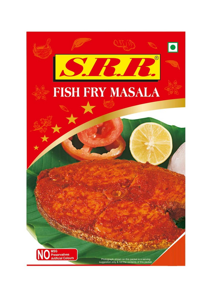 SRR MASALA Fish Fry/Prawns Fry Masala (Pack of 5) 100 g