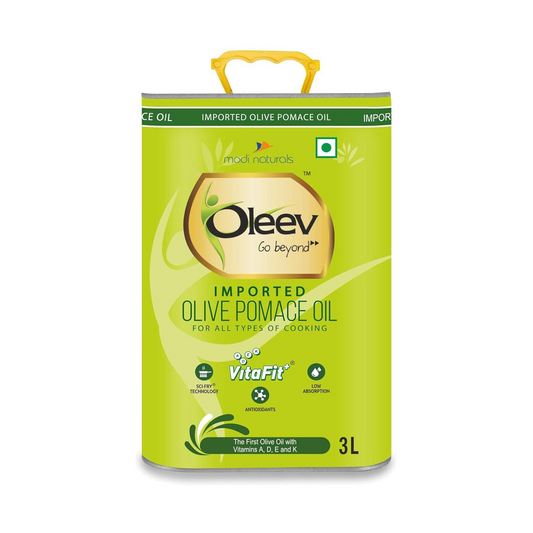 Oleev Olive Pomace Oil for Everyday Cooking, 3L TIN