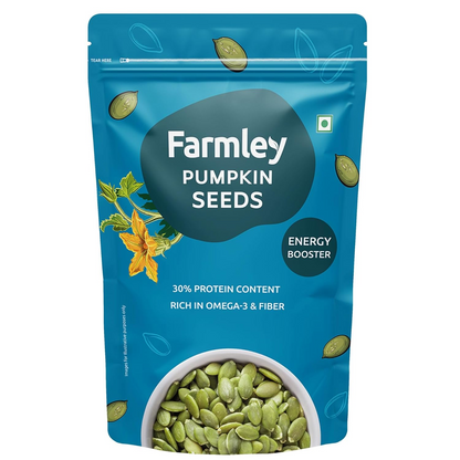 Farmley Pumpkin Seeds I 200g | Pumpkin Seeds for eating | Immunity Booster and Fiber Rich