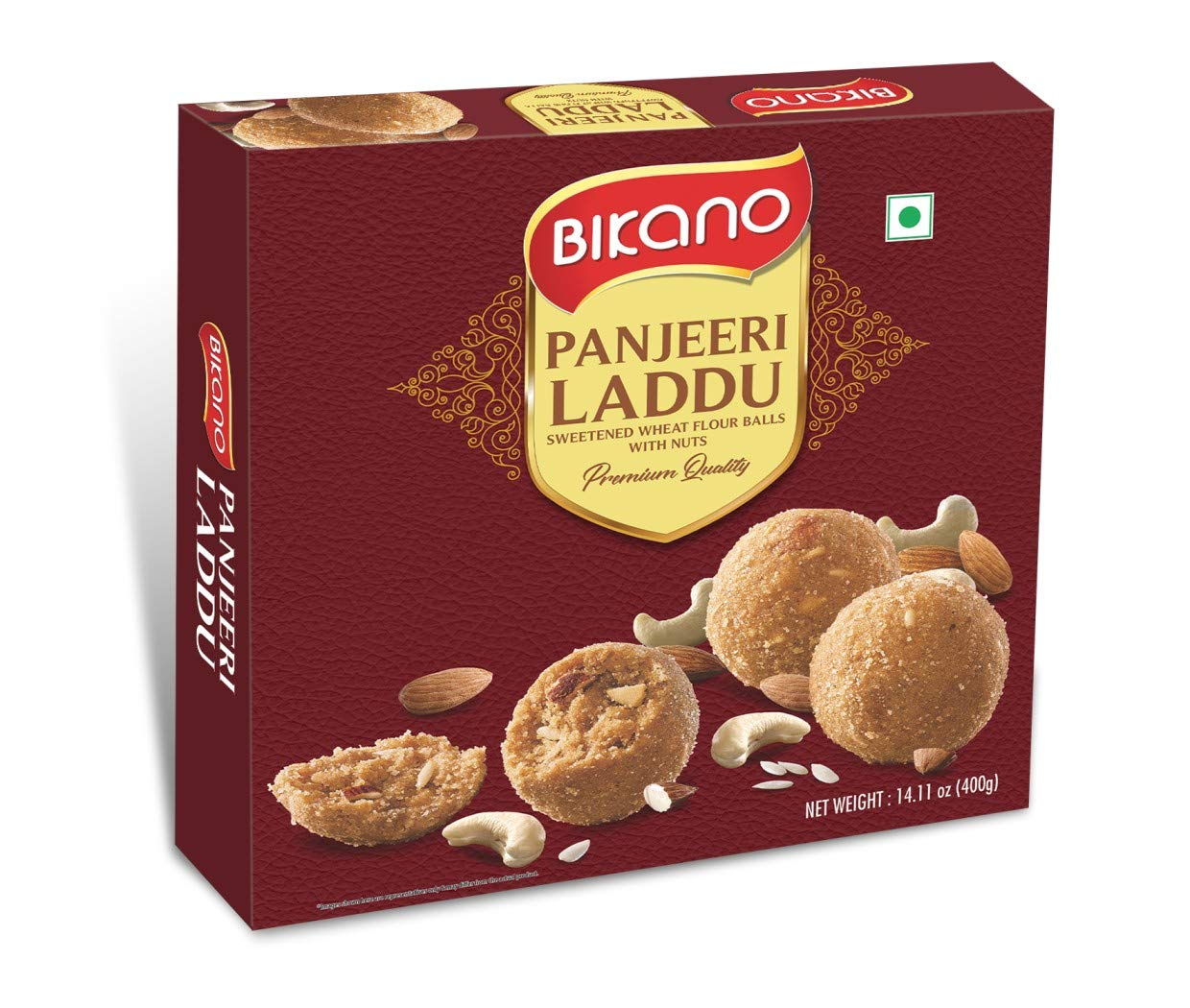 Bikano Panjeeri Laddu Spl, 400, Bikano Gulab Jamun, 1000 g