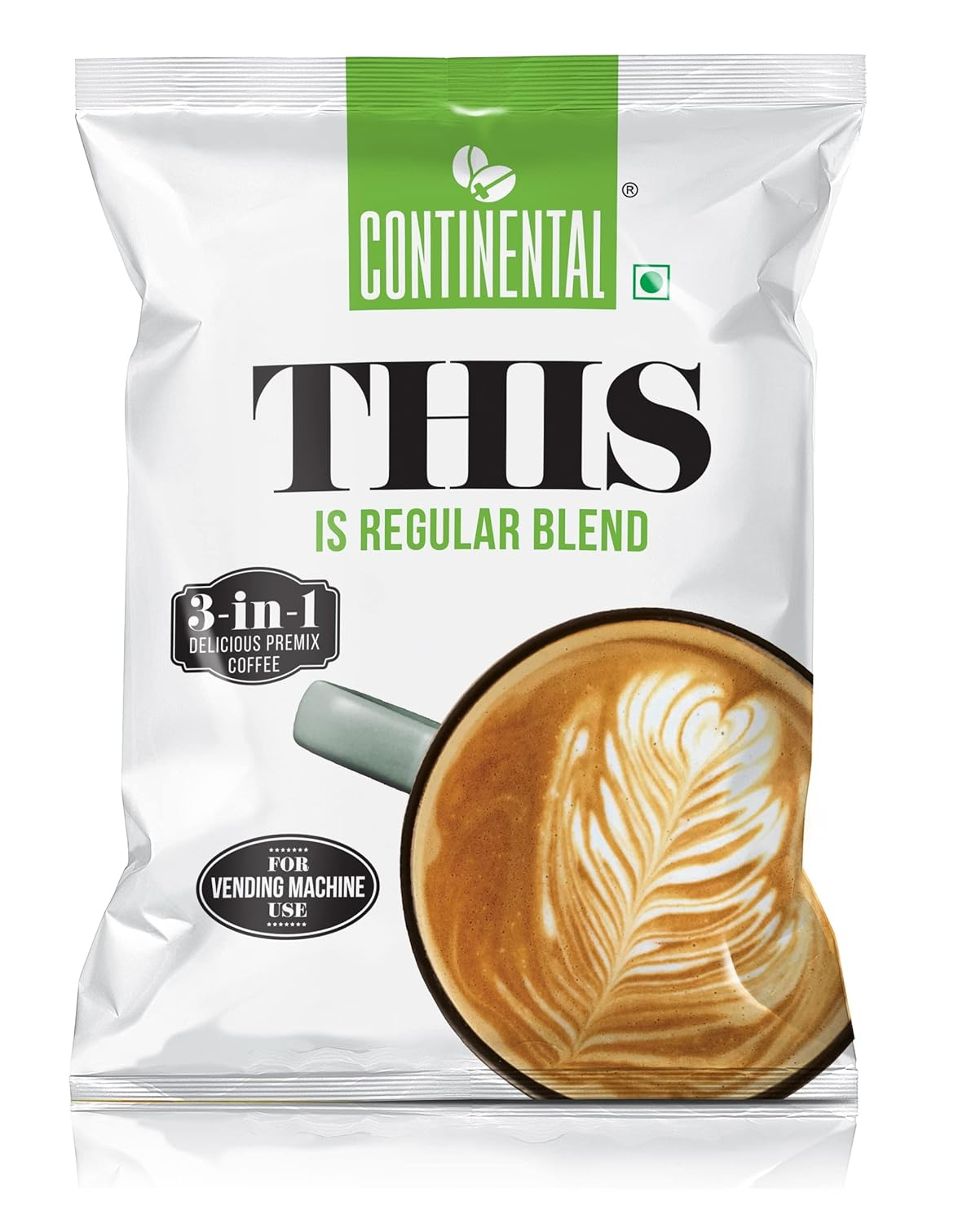 Continental Coffee Continental This Regular Premix Coffee 1 Kg | 3 In 1 Instant Premix Coffee | Manually And Suitable For All Vending Machines