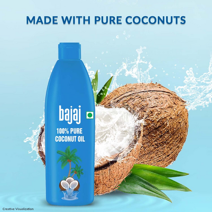 Bajaj 100% Pure Coconut Oil 600 ml