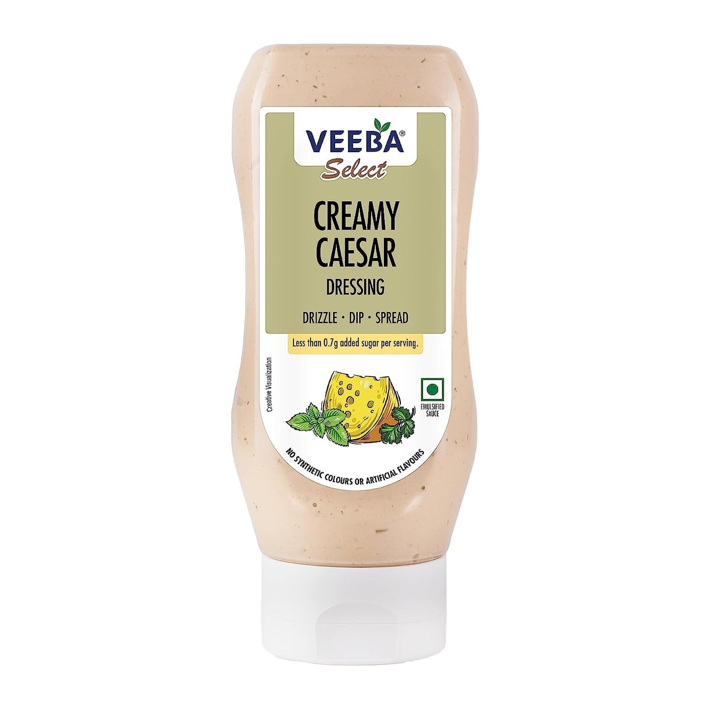 Veeba Salad Dressings Caesar 77% Fat Free, 300g