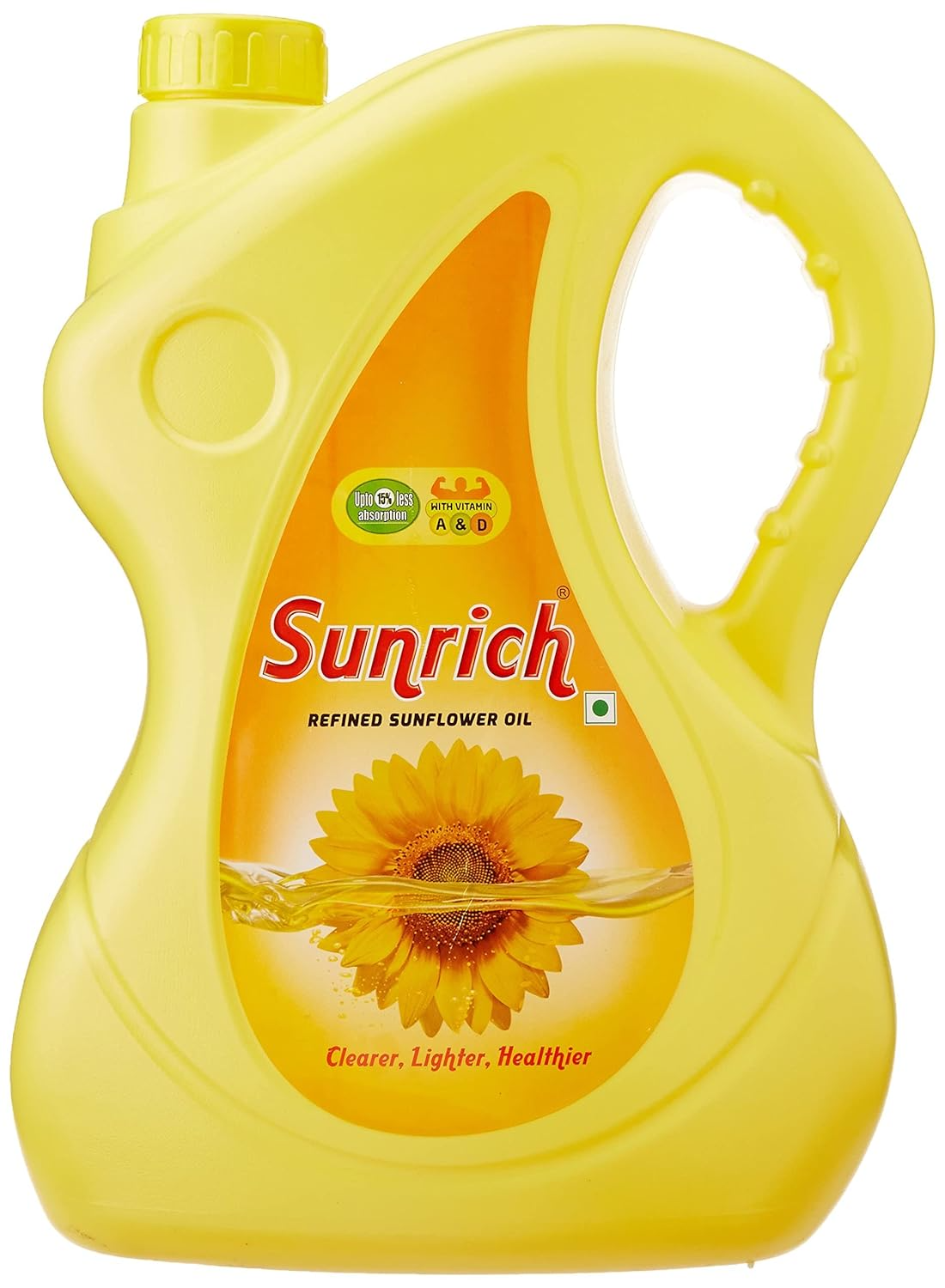 Sunrich Sunflower Oil Jar,5 L