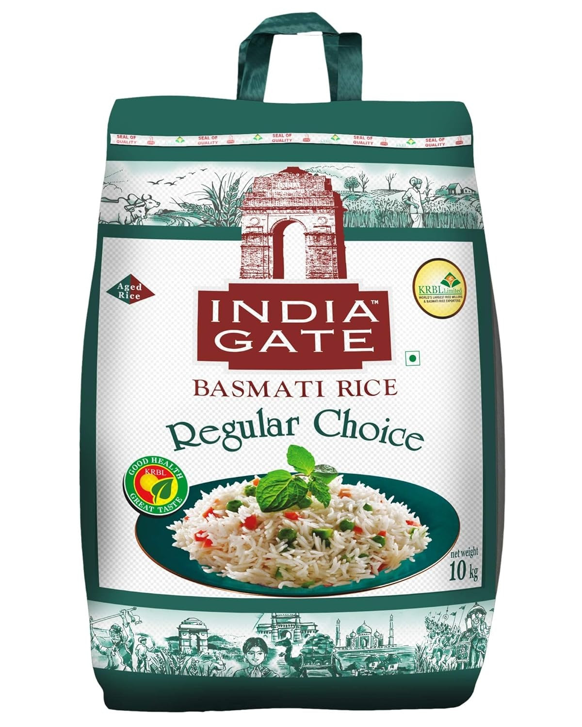 India Gate Basmati Rice Regular Choice, 5kg