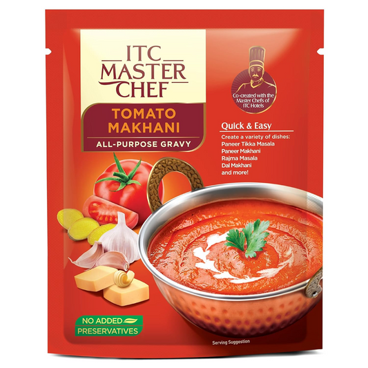 ITC Master Chef Tomato Makhani All-Purpose Gravy 200g, Ready to Cook Indian Base Masala Curry Paste