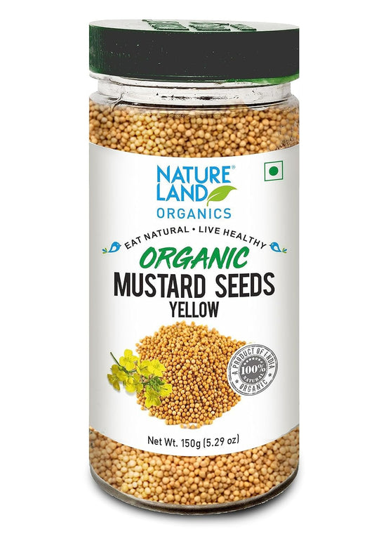 Natureland Organics Mustard Yellow 150 Gm