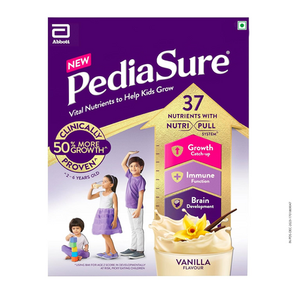 Pediasure Health and Nutrition Drink Powder 1kg, Vanilla, Scientifically Designed Nutrition for Supporting Kids Growth