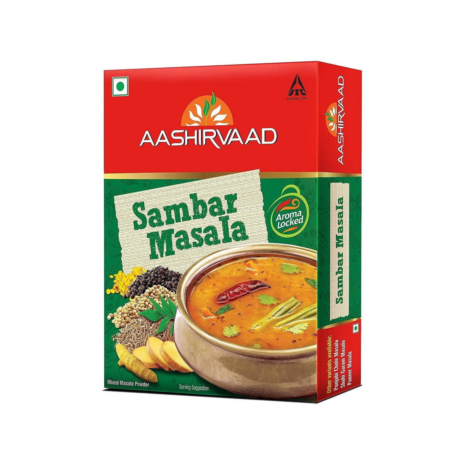 Aashirvaad Sambar Masala, 100g, Blended Spice for Authentic Taste and Colour