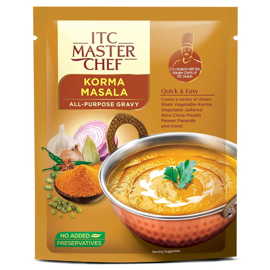 ITC Master Chef Korma Masala All-Purpose Gravy 200g, Ready to Cook Indian Base Masala Curry Paste