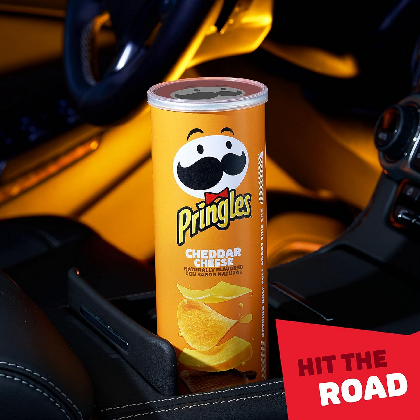 Pringles Potato Chips, Cheddar Cheese, 169g