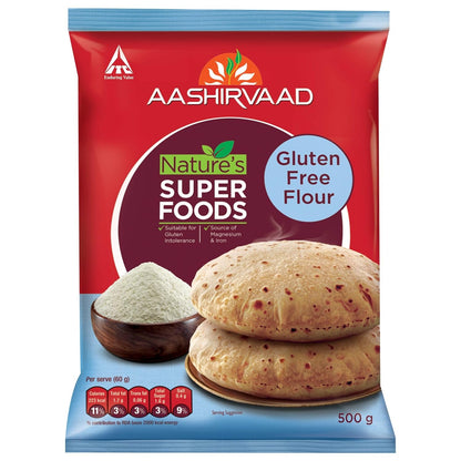 Aashirvaad Nature’s Superfoods Gluten Free Flour, 1kg Pack, Super Nutritious Flour