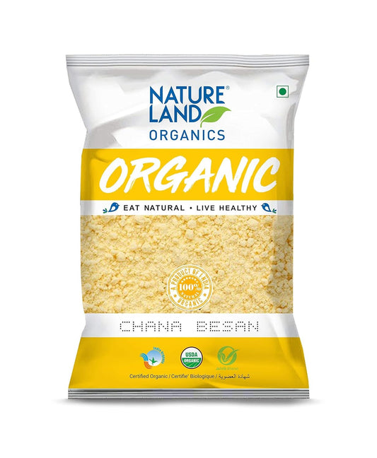 Natureland Organics Chana Besan 500 Gm