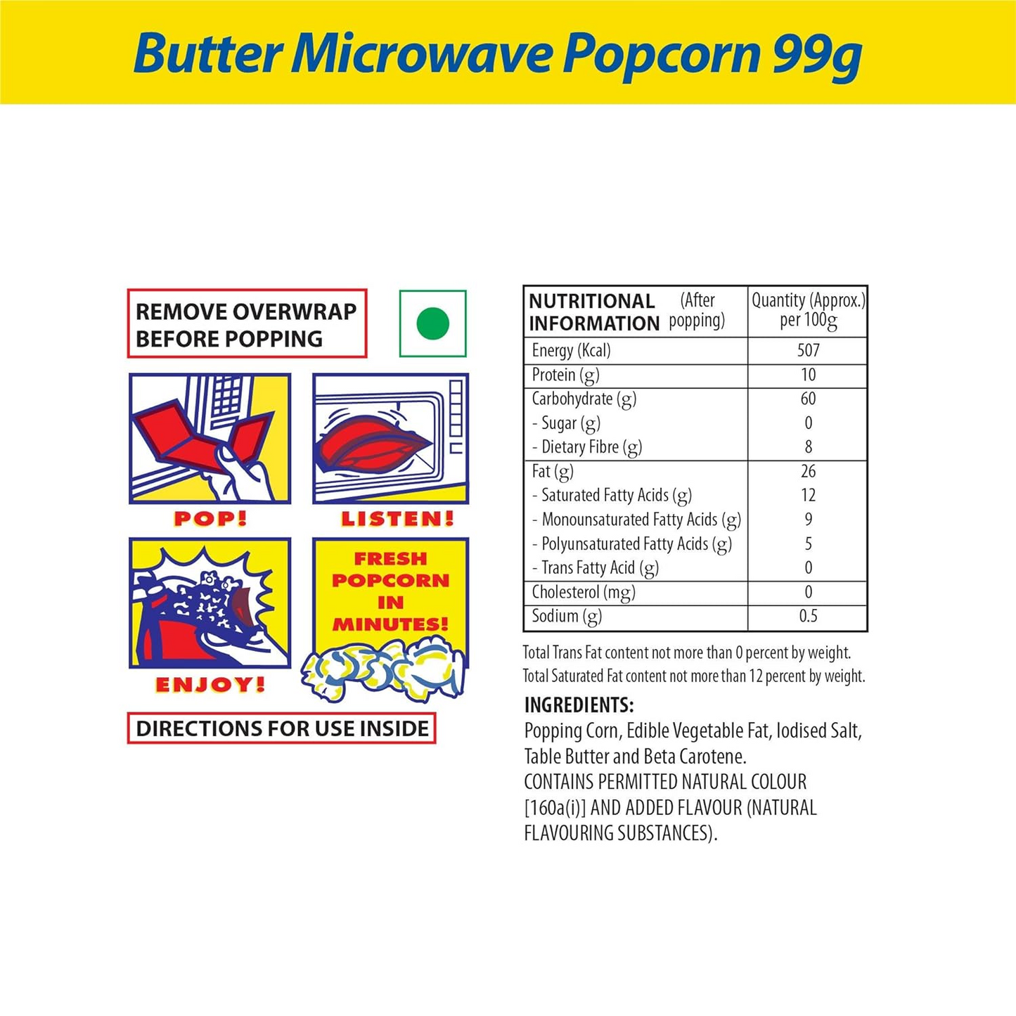 ACT II MWPC Butter, 99g