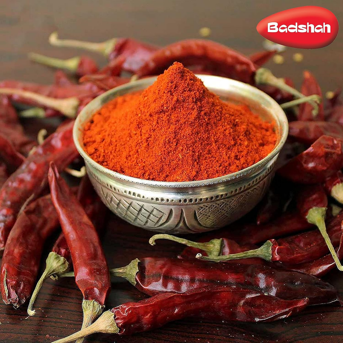 Badshah Red Chilli Powder - 100g | Unique Blend of Spices for Earthy Aroma & Rich Taste | Spice for Regional & Traditional Recipes