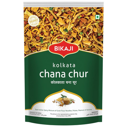 Bikaji Kolkata Chanachur - Spicy & Flavorful Mixture | Jhaal Chanachur | Chakna | Quality | Authentic Kolkata Flavour | Exquisite Blend of Spices 1 kg